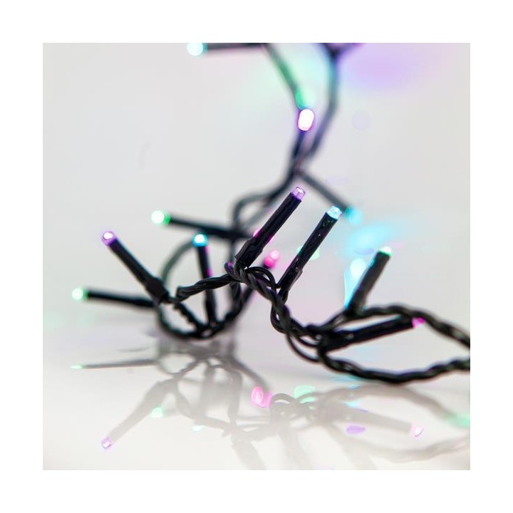 copy of Λαμπάκια led  εσωτερικού και εξωτερικού χώρου σε σειρά 900L, με πράσινο  καλώδιο και θερμό χρώμα με πρόγραμμα