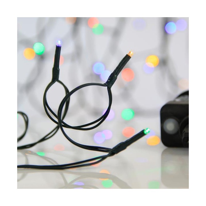 copy of Λαμπάκια led  εσωτερικού και εξωτερικού χώρου σε σειρά 900L, με πράσινο  καλώδιο και θερμό χρώμα με πρόγραμμα