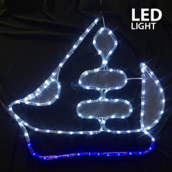 Καράβι με φωτοσωλήνα LED 4m 60x51cm EUROLAMP 600-20101