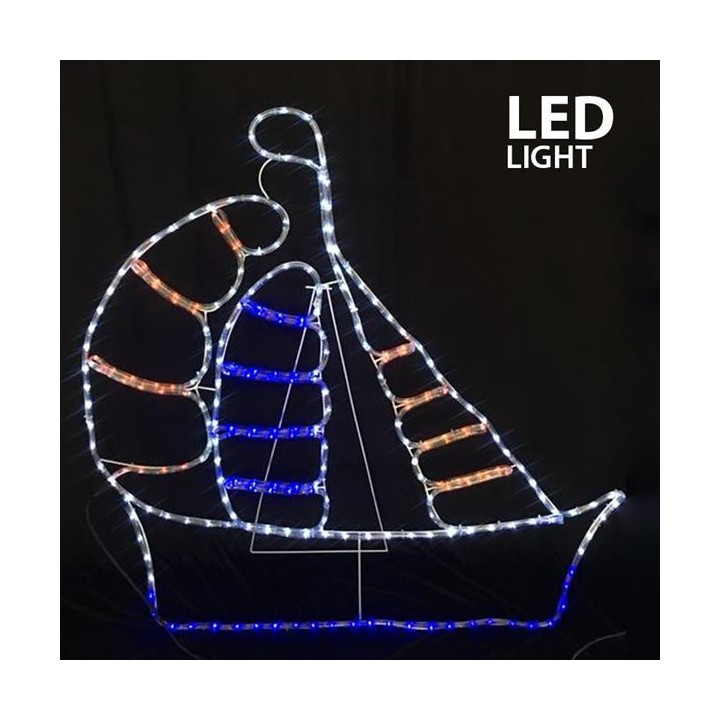 Καράβι με φωτοσωλήνα LED 11m 106x104cm  600-20102