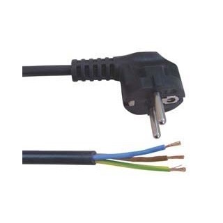 Καλώδιο τροφοδοσίας σούκο γωνιακό μαύρο 3x1mm 1,5m ΓΕΝΙΚΗΣ ΧΡΗΣΗΣ ΓΕΝΙΚΗΣ ΧΡΗΣΗΣ PTO31515