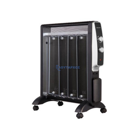 Θερμαντικό σώμα mica μαύρο 2000W EUROLAMP EUROLAMP 300-41610