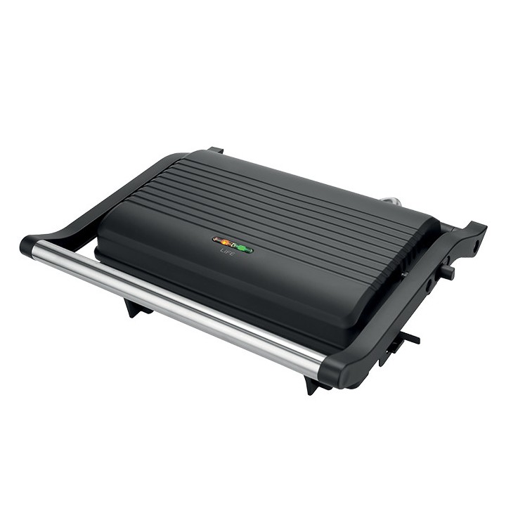Τοστιέρα με αντικολλητικές grill πλάκες, 1000W LIFE LIFE PANINI