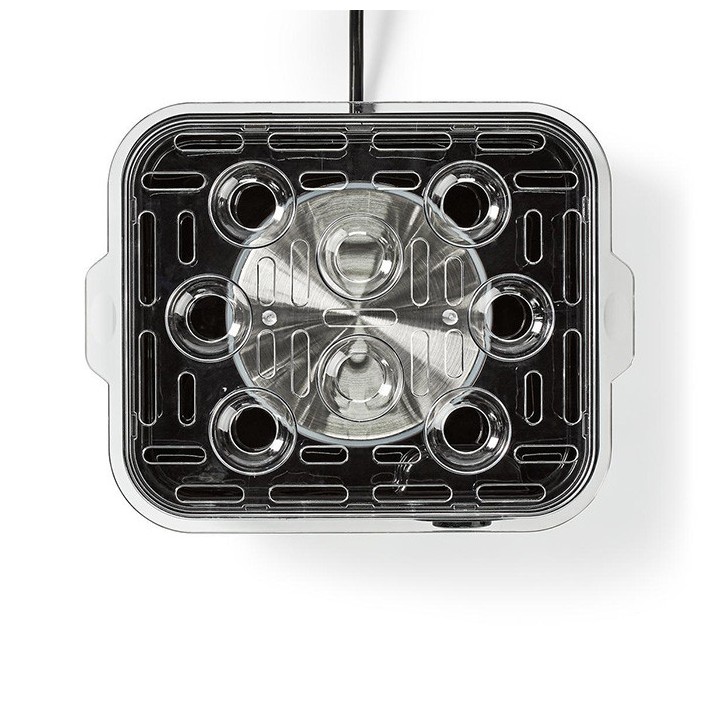 Ανοξείδωτος βραστήρας αυγών (1-8 αυγά), 500W. LIFE NEDIS KAEB130EAL