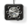 Ανοξείδωτος βραστήρας αυγών (1-8 αυγά), 500W. LIFE NEDIS KAEB130EAL