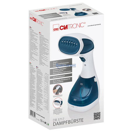 Βούρτσα ατμού και αποχνουδωτής, 2 σε 1. CLATRONIC CLATRONIC CL DB 3717 Βούρτσα ατμού και αποχνουδωτής, 2 σε 1. CLATRONIC CLATRONIC CL DB 3717