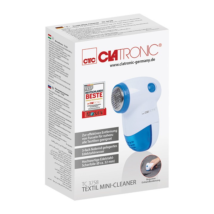 copy of Αποχνουδωτής ρούχων με σύστημα ασφαλείας λευκό/μπλέ