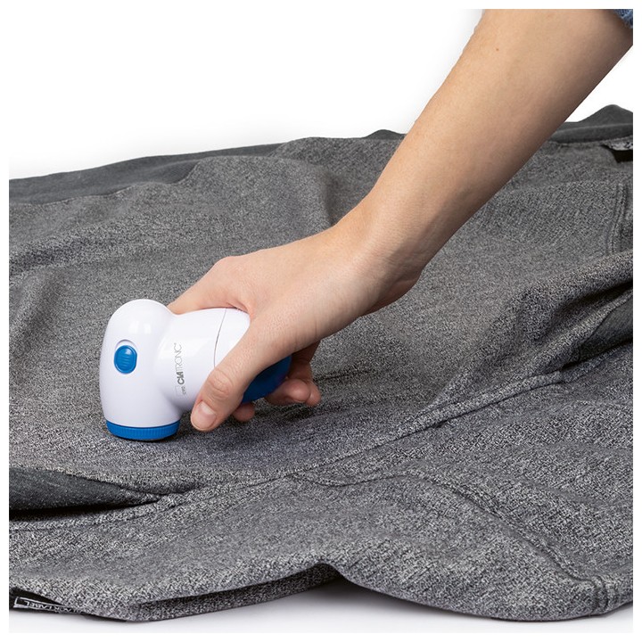 Αποχνουδωτής υφασμάτων, σε λευκό / μπλε χρώμα. CLATRONIC CL TC 3758