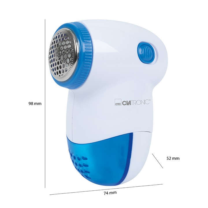 Αποχνουδωτής υφασμάτων, σε λευκό / μπλε χρώμα. CLATRONIC CL TC 3758