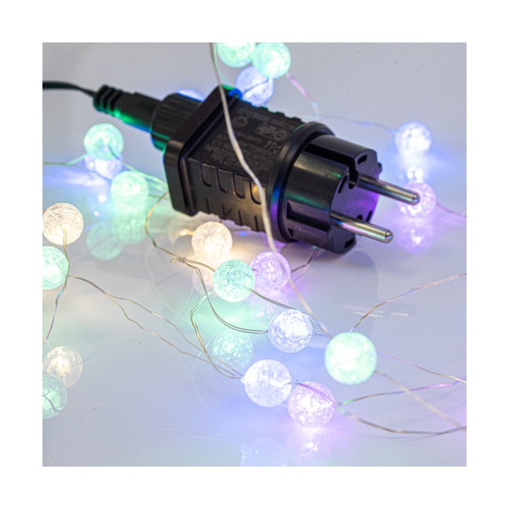 copy of Λαμπάκια led  εσωτερικού και εξωτερικού χώρου σε σειρά 900L, με πράσινο  καλώδιο και θερμό χρώμα με πρόγραμμα