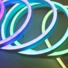 Φωτοσωλήνας neon flex pixel RGB με πρόγραμμα  και τηλεχειρηστήριο 5m EUROLAMP