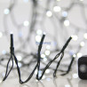 Λαμπάκια led σε σειρά 1500L, με πράσινο καλώδιο και λευκό ψυχρό χρώμα με 8 πρόγραμμα και μνήμη EUROLAMP 600-13620