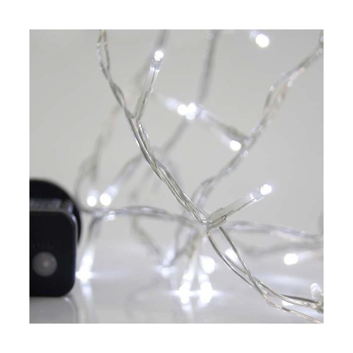 copy of Λαμπάκια led  εσωτερικού και εξωτερικού χώρου σε σειρά 900L, με πράσινο  καλώδιο και θερμό χρώμα με πρόγραμμα