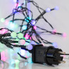 Λαμπάκια led OPAL με μπάλες Φ1cm σε σειρά 80L, με πράσινο καλώδιο και χρωματιστά RGB χρώμα EUROLAMP 600-11916