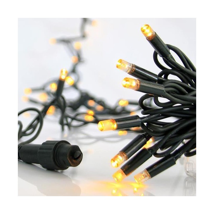 copy of Λαμπάκια led  εσωτερικού και εξωτερικού χώρου σε σειρά 900L, με πράσινο  καλώδιο και θερμό χρώμα με πρόγραμμα