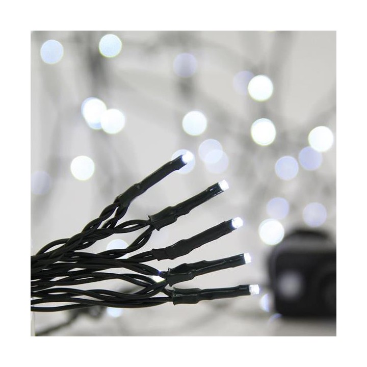 copy of Λαμπάκια led  εσωτερικού και εξωτερικού χώρου σε σειρά 900L, με πράσινο  καλώδιο και θερμό χρώμα με πρόγραμμα