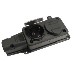 Δίπριζο πλαγίας καοτσούκ χωρίς καλώδιο ΓΕΝΙΚΗΣ ΧΡΗΣΗΣ ΓΕΝΙΚΗΣ ΧΡΗΣΗΣ 147-16203