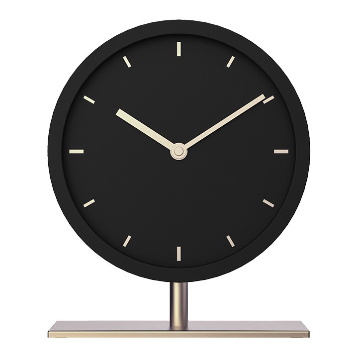 Επιτραπέζιο αναλογικό ρολόι με μεταλλική βάση. LIFE AENAO