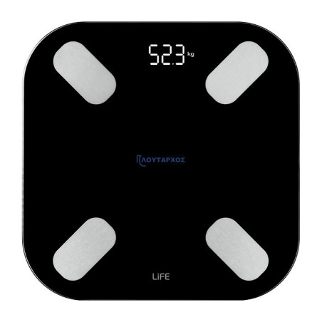 Bluetooth TUYA Smart γυάλινη ψηφιακή ζυγαριά μπάνιου LIFE FIT SMART BT