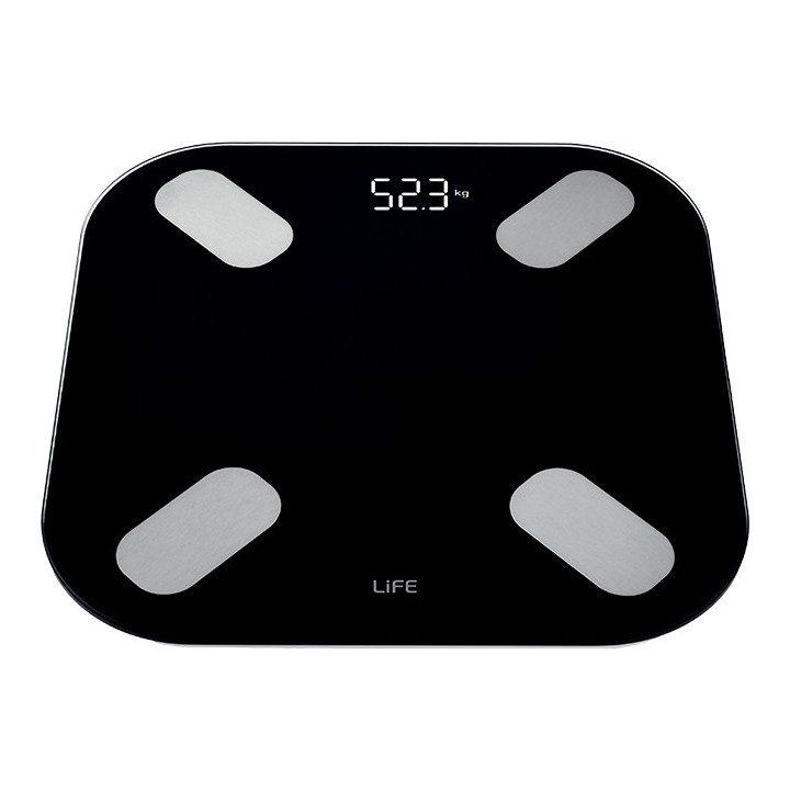 Bluetooth TUYA Smart γυάλινη ψηφιακή ζυγαριά μπάνιου LIFE FIT SMART BT
