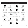 Bluetooth TUYA Smart γυάλινη ψηφιακή ζυγαριά μπάνιου LIFE FIT SMART BT