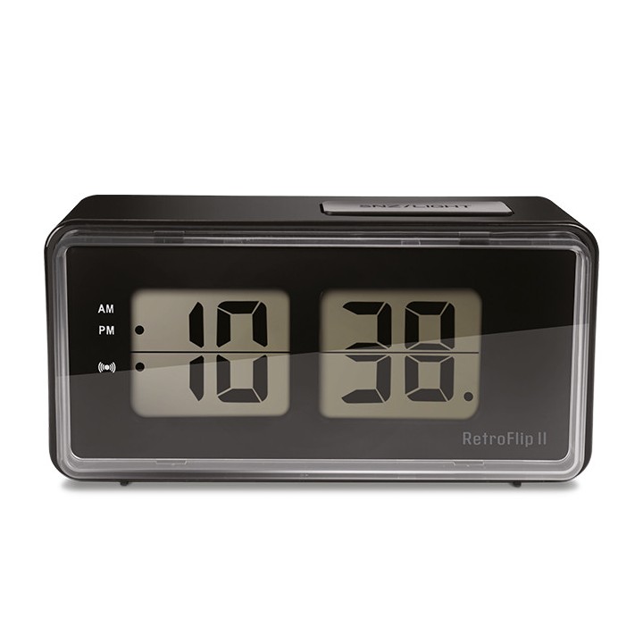 Ψηφιακό ρολόι / ξυπνητήρι με οθόνη LCD και retro flip design. LIFE RETROFLIP II