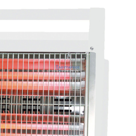 Θερμάστρα χαλαζία λευκή 1600W EUROLAMP EUROLAMP 920-29165