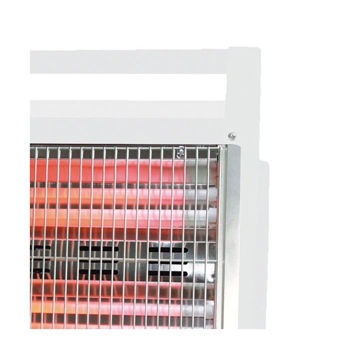 Θερμάστρα χαλαζία λευκή 1600W EUROLAMP EUROLAMP 920-29165