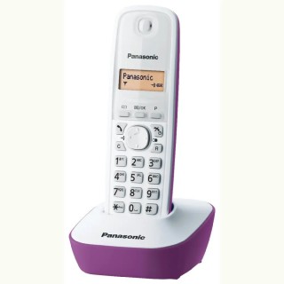 Ασύρματη τηλεφωνική συσκευή μώβ TG1611 purple PANASONIC PANASONIC ASYR0004