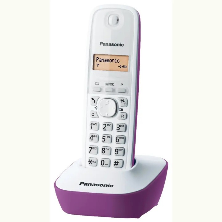 Ασύρματη τηλεφωνική συσκευή μώβ TG1611 purple PANASONIC