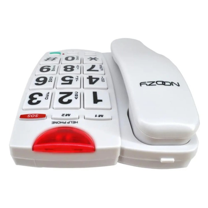 Σταθερό Ψηφιακό Τηλέφωνο Noozy Phinea N27 με Μεγάλα Πλήκτρα, Ανοιχτή Ακρόαση και Πλήκτρο Άμεσης Ανάγκης  22557