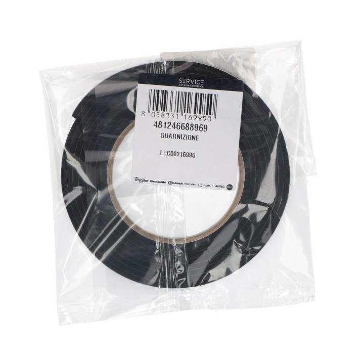 Μονωτικό αφρολέξ αυτοκόλλητο στη βάση στήριξης, πλατώ εστιών WHIRLPOOL/ΓΕΝΙΚΗΣ ΧΡΗΣΗΣ original WHIRLPOOL EKDIA0005