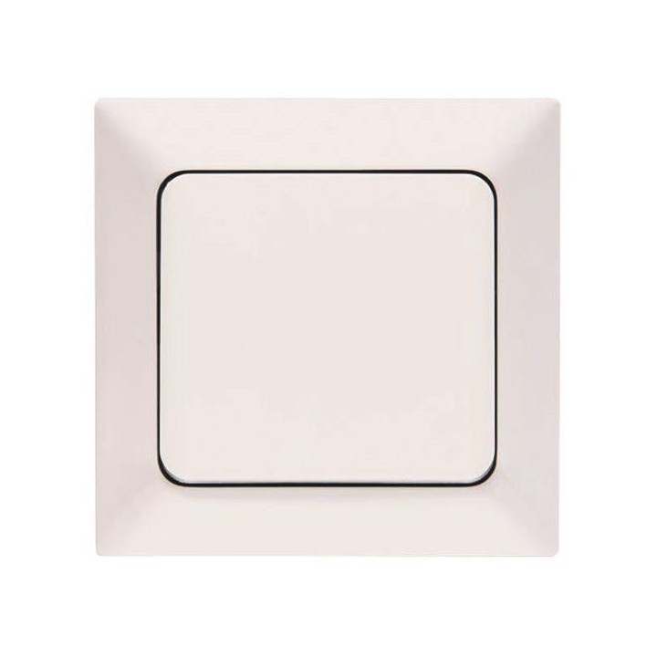 Διακόπτης χωνευτός απλός λευκός NEAD/EUROLAMP EUROLAMP 152-12000