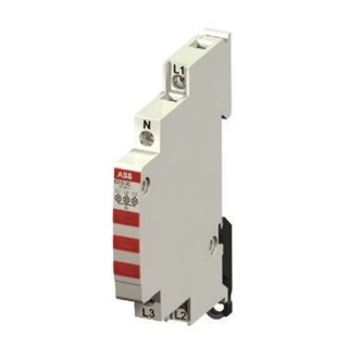 Ενδεικτική λυχνία τριπλή ράγας πίνακος τριφασική με LED πίνακος E219-3C ABB ABB E219