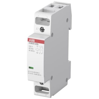 Ρελέ ισχύος ράγας 20A 12VAC/DC 2NO ABB ABB ESB20-12V