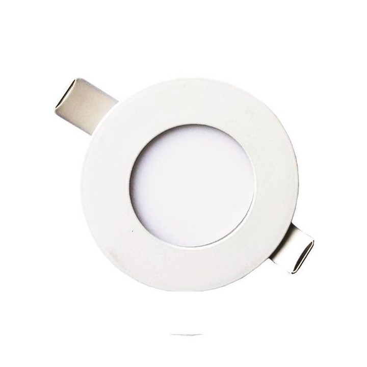 Φωτιστικό χωνευτό led slim Φ85 3W 4000K λευκό EUROLAMP EUROLAMP 145-68601