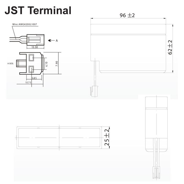Μπαταρία μολύβδου 12V 0.8AHh κλειστού τύπου ΓΕΝΙΚΗΣ ΧΡΗΣΗΣ ΓΕΝΙΚΗΣ ΧΡΗΣΗΣ BMOL0011