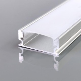 Προφίλ αλουμινίου χωνευτό για ταινία Led 2000*24,7*16,8 90° EUROLAMP PLED167650