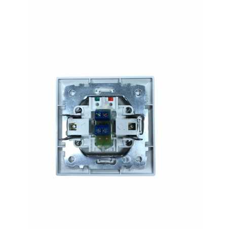 Πρίζα τηλεφώνου χωνευτή μονή λευκή EUROLAMP EUROLAMP DYH0008EU