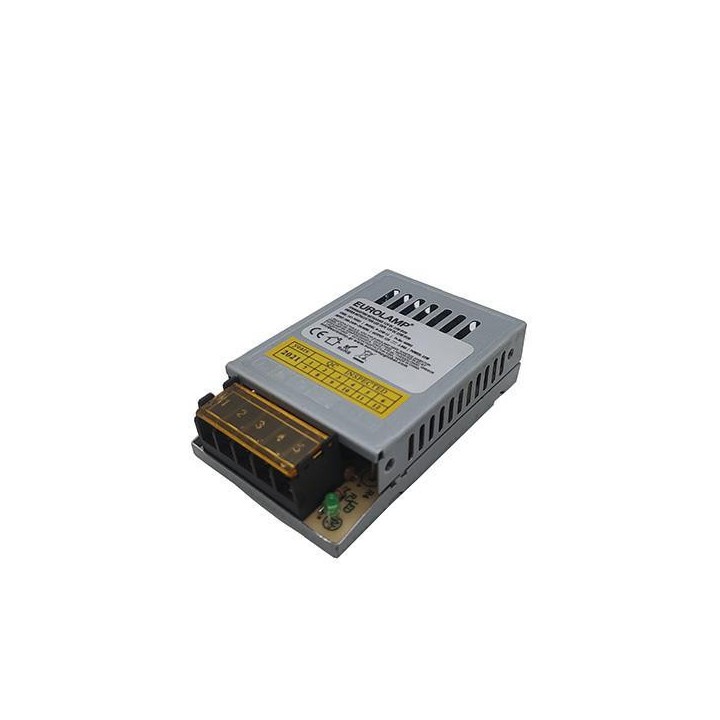 Τροφοδοτικό μεταλλικό 12V DC 25W IP20 EUROLAMP 145-71012