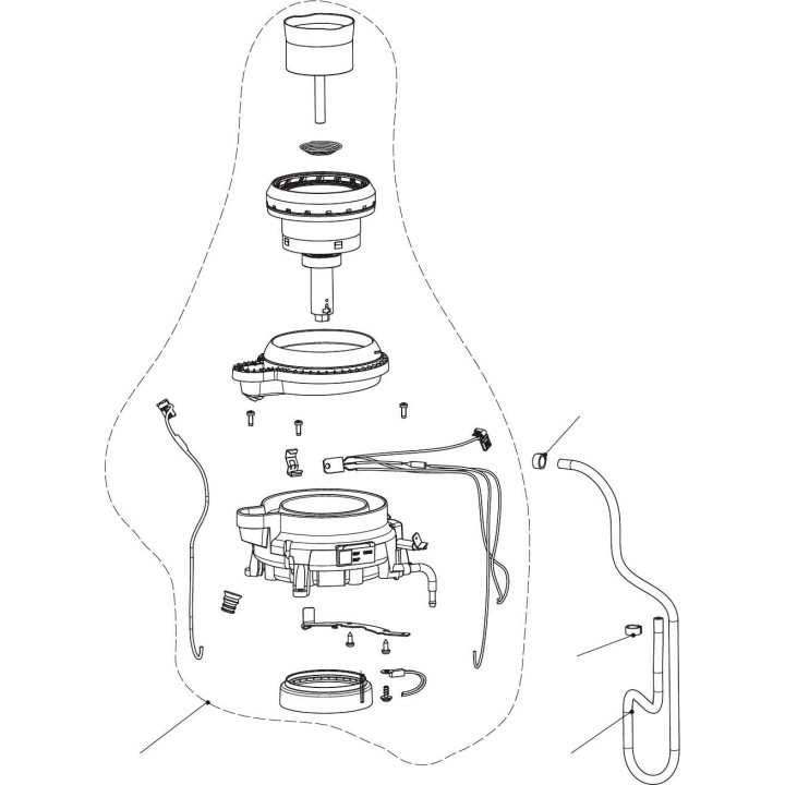 copy of Φλάντζα βάσης δοχείου νερού καφετιέρας KRUPS/ROWENTA original