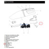 Φορτιστής με βάση για σκουπάκι Cosmos 7.4V IZ-4004 original IZZY SKKFOR0041