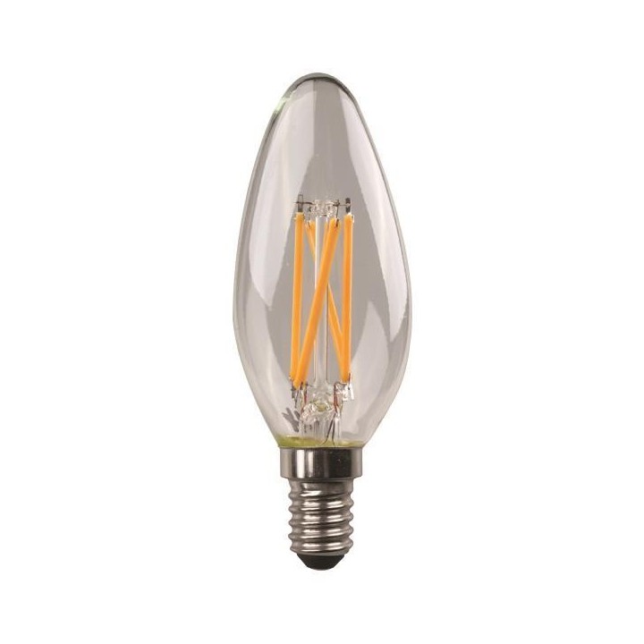 Λάμπα κερί LED Filament 6.5W 3000K E14 EUROLAMP EUROLAMP 147-78122