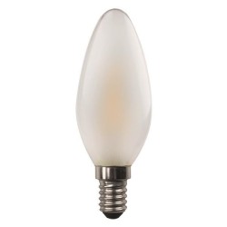 Λάμπα κερί FROSTED LED Filament 4.5W 6500K E14 EUROLAMP EUROLAMP 147-78152