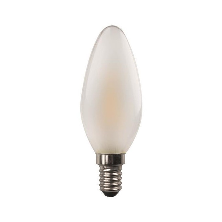 Λάμπα κερί FROSTED LED Filament 4.5W 6500K E14 EUROLAMP EUROLAMP 147-78152