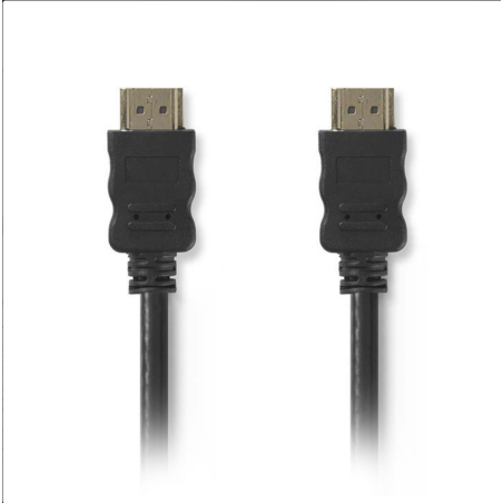 Καλώδιο HDMI αρσ. - HDMI αρσ. με επίχρυσες επαφές, 0,5m ΓΕΝΙΚΗΣ ΧΡΗΣΗΣ HDMI0000