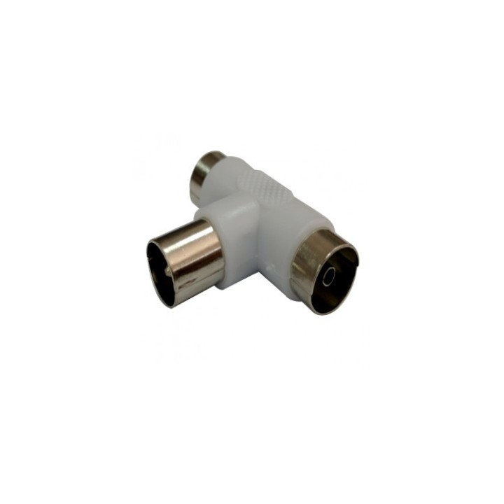 Πλαστικός διακλαδωτής RF με μεταλικές επαφές από 1 αρσενικό σε 2 θηλυκά ΓΕΝΙΚΗΣ ΧΡΗΣΗΣ