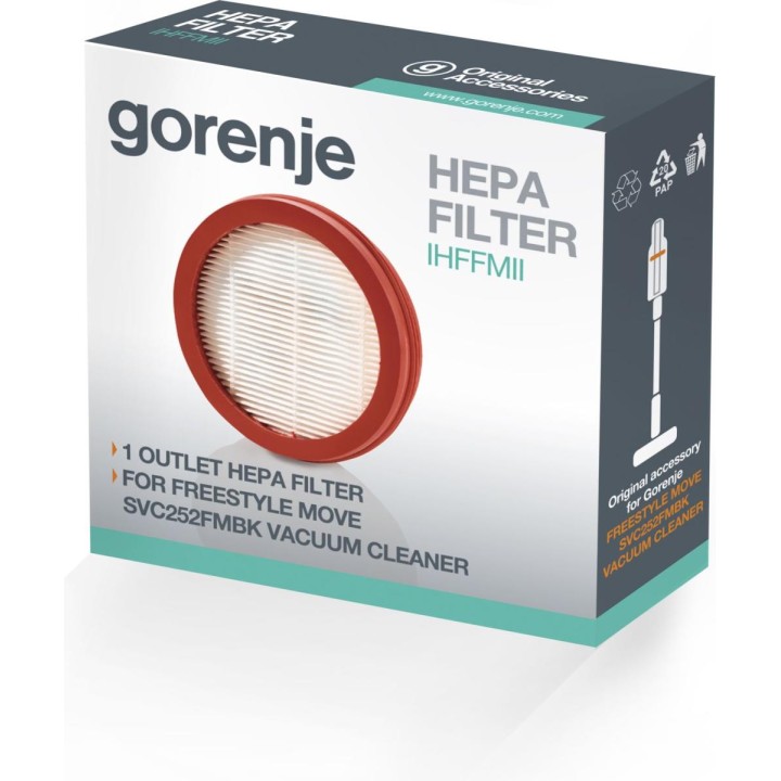 Φίλτρο για σκουπάκι επαναφορτιζόμενο HISENSE/GORENJE original GORENJE SKXFIL0057