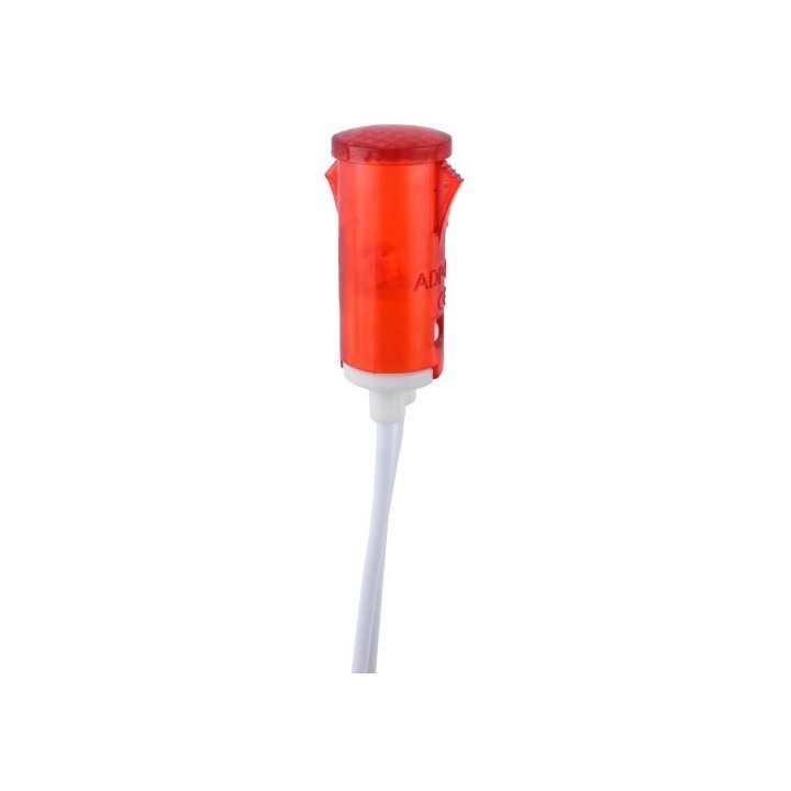 copy of Ενδεικτική λυχνία βιδωτή Φ10 με καλώδιο κόκκινο χρώμα ΓΕΝΙΚΗΣ ΧΡΗΣΗΣ