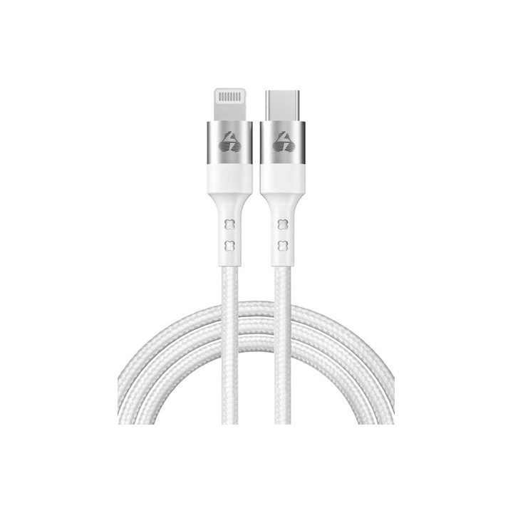 Καλώδιο φόρτισης και μεταφοράς δεδομένων Type-C σε Lightning 1m λευκό